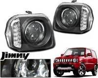 Тюнинг фары с линзами для Suzuki JIMNY