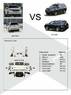 Комплект рестайлинг на Toyota Land Cruiser Prado 150 в 2017-2018 год