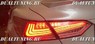 Стопы дизайн Lexus для Toyota Camry V70 дымчатые