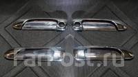 Хром накладки на ручки дверей Honda Fit GD 2001-2007