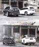 Обвес тюнинг рестайлинг Toyota Highlander в стиль Lexus LX570