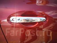 Накладки на ручки Nissan Note, Juke, Latio (нержа хром) 