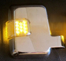 Корпуса зеркал Toyota Land Cruiser Prado 78 (хром)