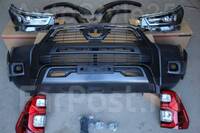 Комплект рестайлинг на Hilux Pick Up 2015+ в стиль 2020+ Rocco