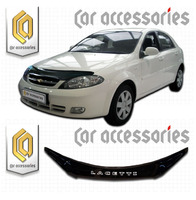Дефлектор капота - мухобойка Chevrolet Lacetti хэтчбек 2004+
