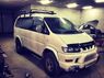 Фендера - расширители колесных арок Mitsubishi Delica p8W 97~ (рестайлинг 4 туманки)