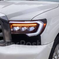 Фары LED Toyota Tundra 2007-2013, Toyota Sequoia 2007-2017 (3 линзы)