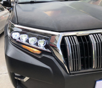 Фары Toyota Land Cruiser Prado 150 2018 "Bugatti style"