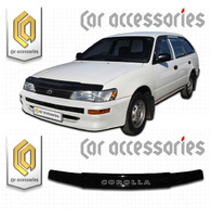 Дефлектор капота - мухобойка Toyota Corolla 91-01