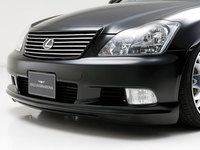 Накладка бампера губа "WALD" Toyota Crown Athlete 18# 2005-2008 GRS180, 181,184 