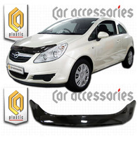Дефлектор капота - мухобойка Opel Corsa 2007