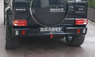 Задний бампер Mercedes W463 "Brabus" (AMG G63/G65)