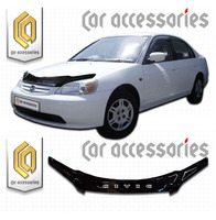 Дефлектор капота - мухобойка Honda Civic седан 01-03