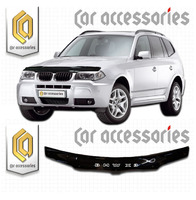 Дефлектор капота - мухобойка BMW X3 03-10