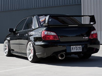 Спойлер Subaru Impeza Sti 2001-2007 (ABS пластик)