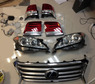 Комплект ПОЛНЫЙ для рестайлинга Lexus LX570 2010 год в LX 570 2014 год