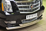 Защита переднего бампера Cadillac Escalade 2007- d76 (дуга) #2