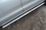 Пороги труба с проступью Ford Ranger 2012 (d120*60)