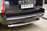 Защита заднего бампера Cadillac Escalade 2007- d76 (дуга)