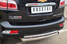 Защита заднего бампера - дуга Chevrolet Trailblazer 2013 (d63/42)