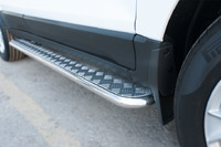 Пороги труба с листом Ford Ecosport 2014- (d42)