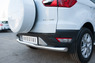 Защита заднего бампера - дуга (секции) Ford Ecosport 2014- (d63)