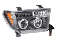 Фары (оптика) LED тюнинг Toyota Sequoia / Tundra 2007-2013 линза
