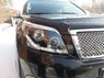 Фары (оптика) диодные Toyota Land Cruiser Prado 150 2014 + линза + ангельские глазки (черные) Тайвань