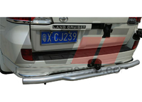 Защита заднего бампера (дуга) Toyota Land Cruiser 200 (2012-2015)
