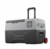 Холодильник Alpicool на фрионе автомобильный с ручкой CX 30л 12v/24v/220v