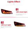 Стопы - задние фонари тюнинг Lexus IS250/IS300 2005-2012 LED