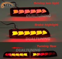 Катафоты тюнинг LED фонари в бампер Toyota