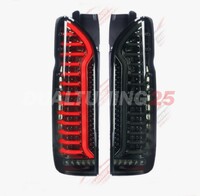 Стоп-сигналы диодные LED для Toyota Hiace 200 (Хайс) 2004+ дымчатые с красным