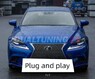 Фары тюнинг Lexus IS 2013-2016 IS250 IS350 300h