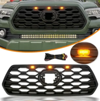 Решетка радиатора тюнинг LED с огнями Toyota Tacoma 2019