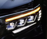 Фары LED тюнинг Toyota Land Cruiser Prado 150 2018 стиль Lexus