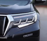 Фары LED тюнинг Toyota Land Cruiser Prado 150 2018 стиль Lexus