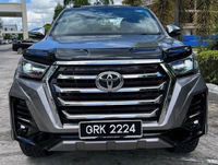 Бампер передний тюнинг "Limgene" Toyota Hilux PickUp 2020-22 