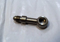 Банжо-фитинг тормозной AN3-10MM 0гр папа SS