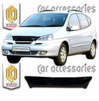 Дефлектор капота - мухобойка Chevrolet Rezzo 04-08
