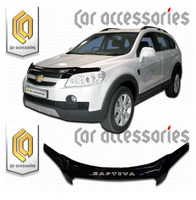 Дефлектор капота - мухобойка Chevrolet Captiva 07-11
