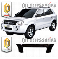 Дефлектор капота - мухобойка Hyundai Tucson 2006