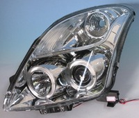 Фары (оптика) Suzuki Swift 2004-2010 линза (хром)