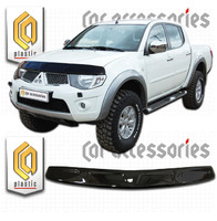 Дефлектор капота - мухобойка Mitsubishi L200 2007+
