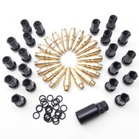 Гайки колесные "Bullet nut" 1.5 (золото)