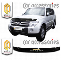 Дефлектор капота - мухобойка Mitsubishi Pajero 2007