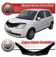 Дефлектор капота - мухобойка Mazda Demio / Mazda 2 2006