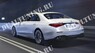 Задний диффузор + насадки глушителя GBT для Mercedes W223 2021 в "S63 AMG style"
