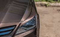 Реснички (накладки на фары) на Hyundai Solaris I Restyling 2014+