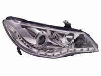 Фары (оптика) диодные Honda Civic 4D 2005-2011 линза (хром)